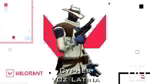 This is the Avatar Image for the Cypher [Valorant] - Latino AI Voice and Text to Speech Generator